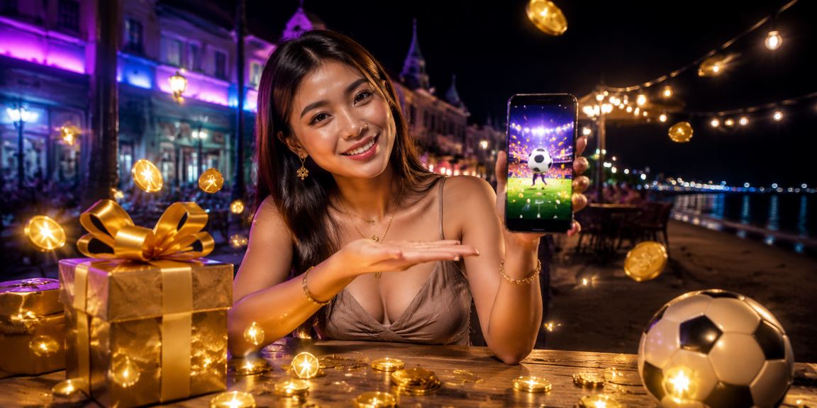 Suasana santai di tepi pantai sambil menikmati taruhan olahraga dan permainan jackpot